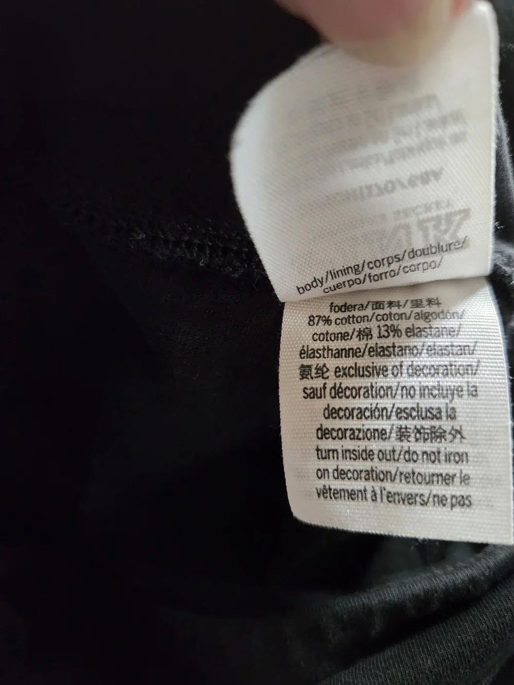 PINK Victoria’s Secret Black Collegiate Graphic Leggings - Small
